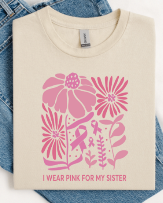 I WEAR PINK FOR MY AUNT (THE LEARNING TREE HUNTLEY SPECIAL DESIGN)