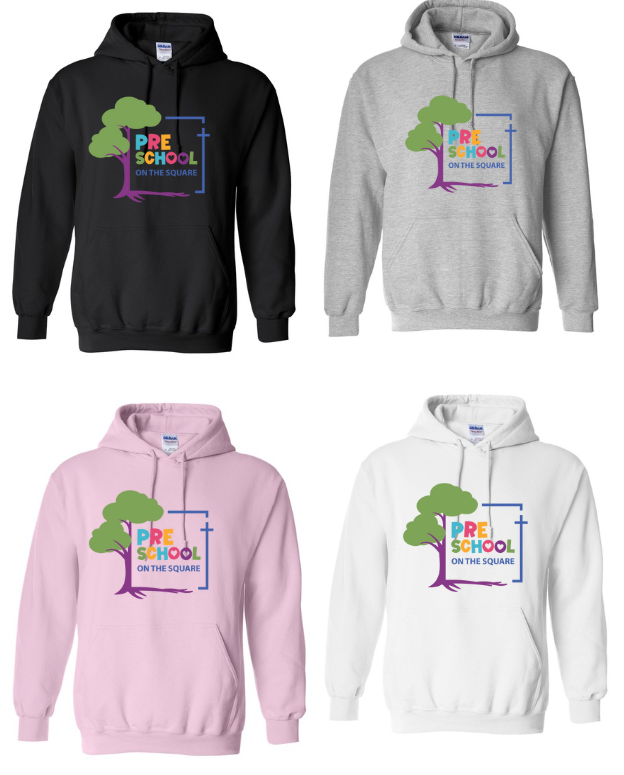 PRESCHOOL ON THE SQUARE FULL COLOR PRINT