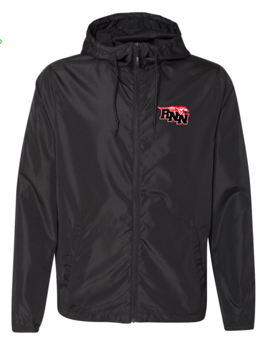 RNN TV PRODUCTION WINDBREAKER FULL ZIP JACKET