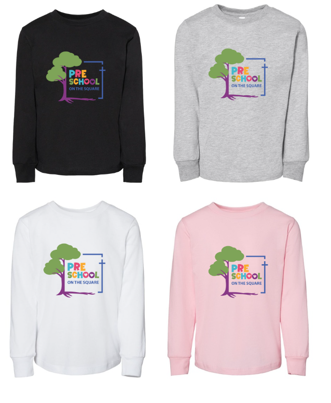 PRESCHOOL ON THE SQUARE FULL COLOR PRINT